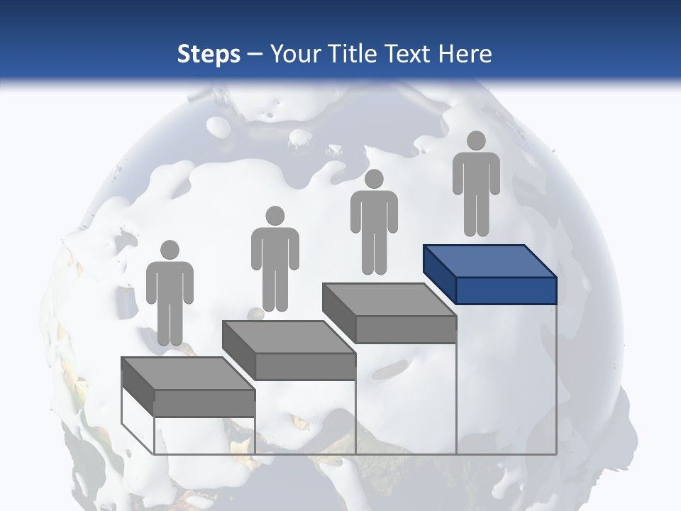 Geography Cold Drifts PowerPoint Template