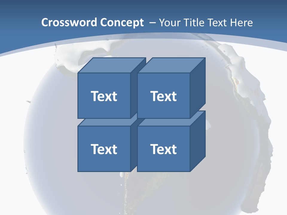 Year Covered Ocean PowerPoint Template