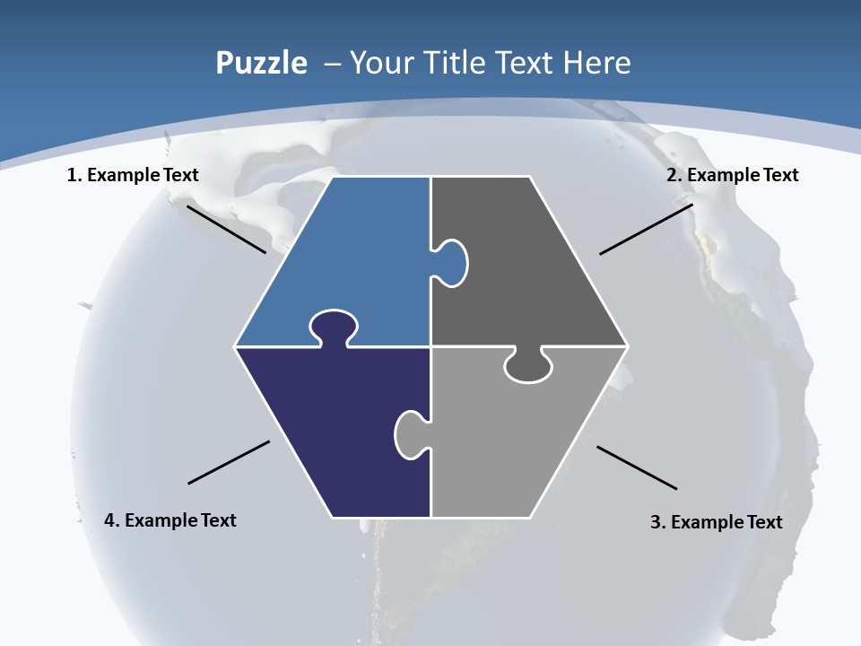 Year Covered Ocean PowerPoint Template