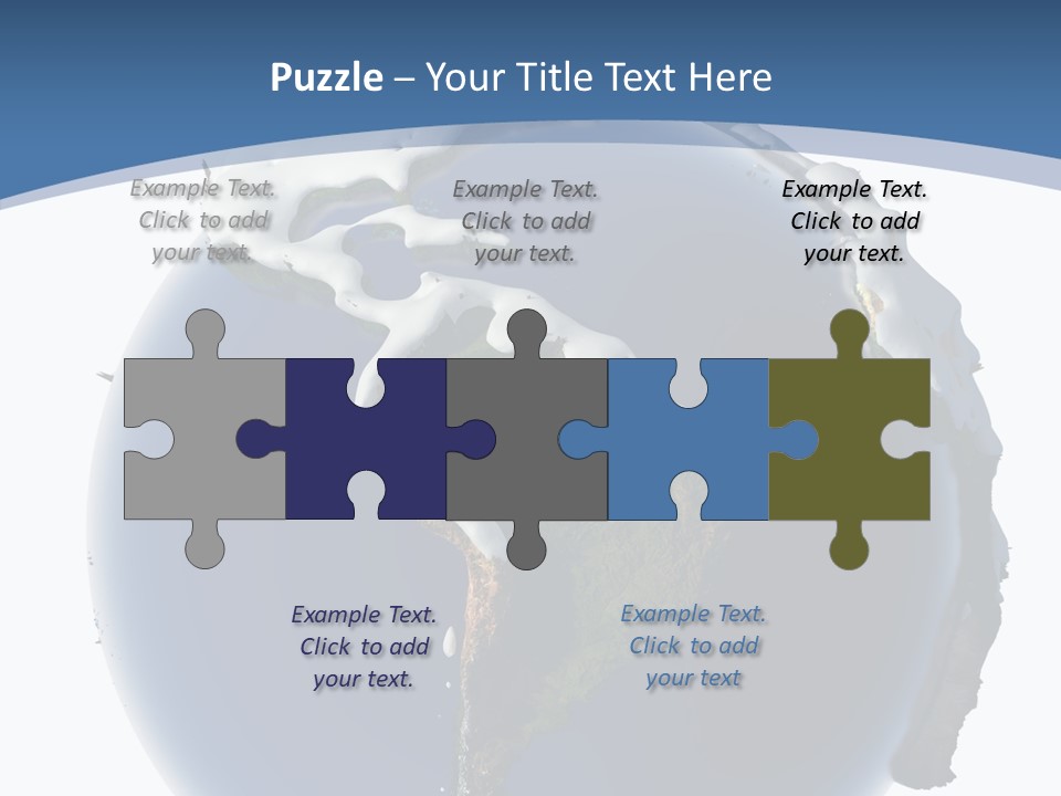 Year Covered Ocean PowerPoint Template