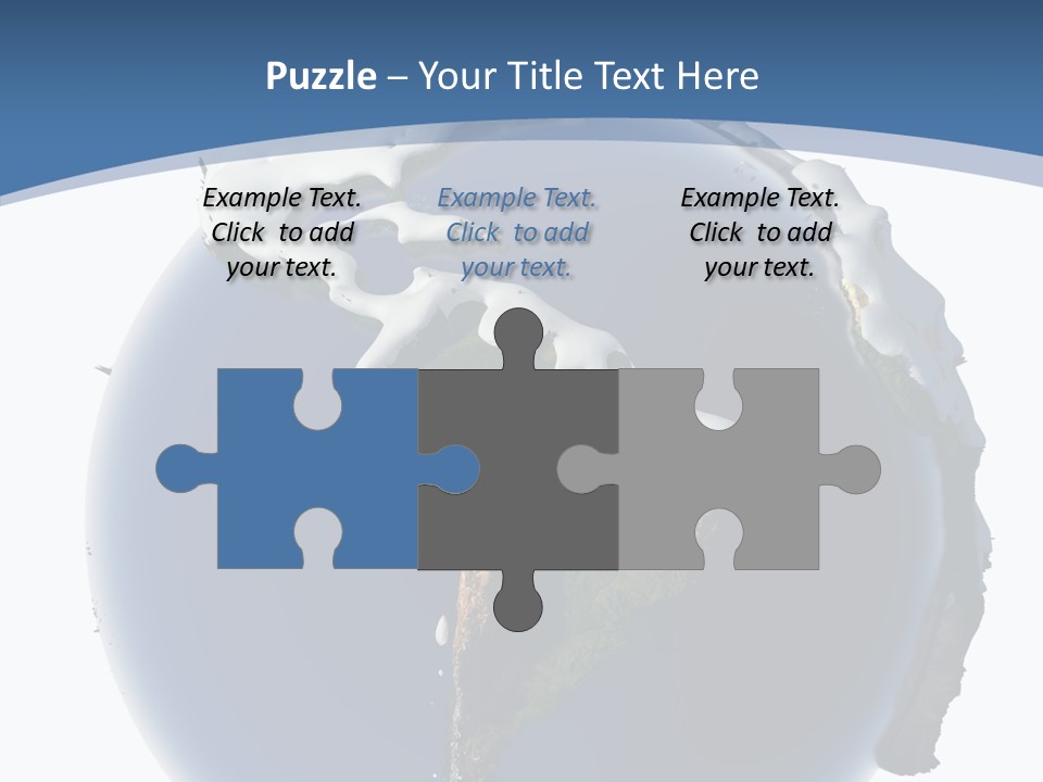 Year Covered Ocean PowerPoint Template