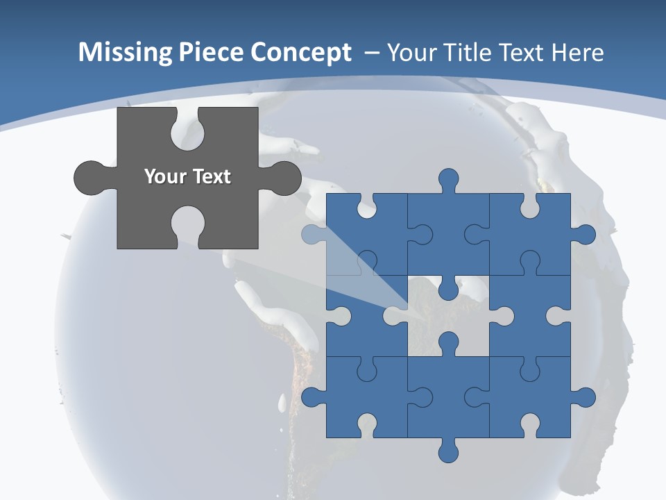 Year Covered Ocean PowerPoint Template