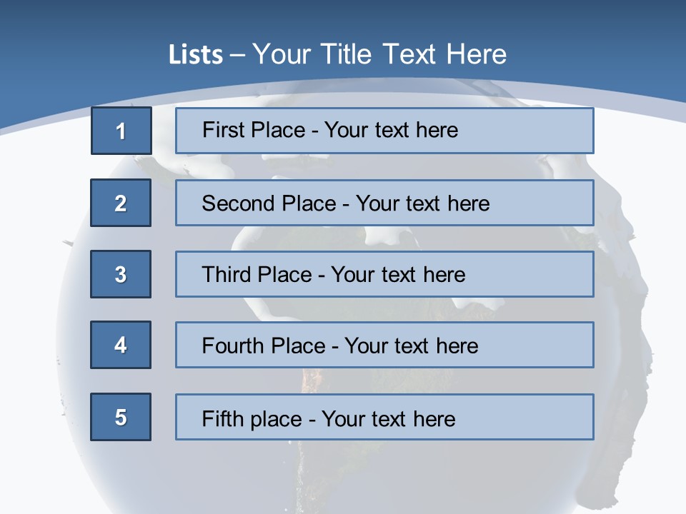 Year Covered Ocean PowerPoint Template