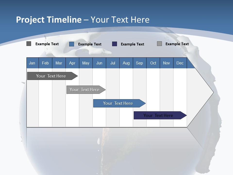 Year Covered Ocean PowerPoint Template