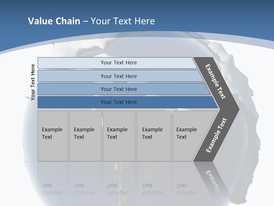 Year Covered Ocean PowerPoint Template