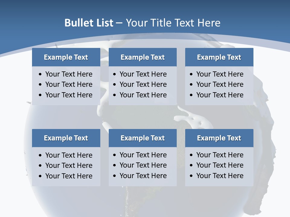 Year Covered Ocean PowerPoint Template