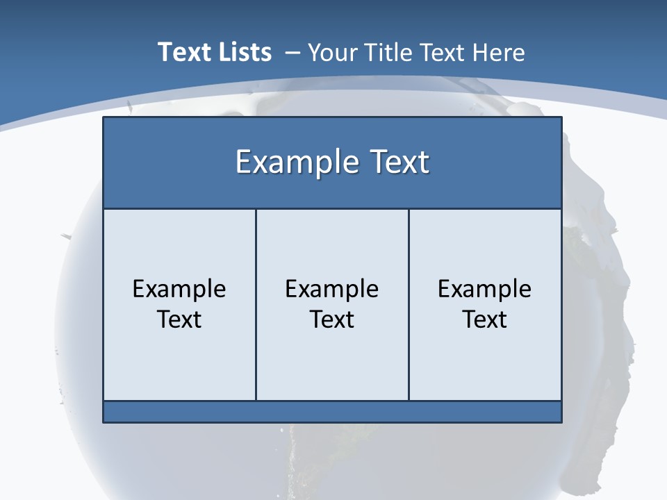 Year Covered Ocean PowerPoint Template