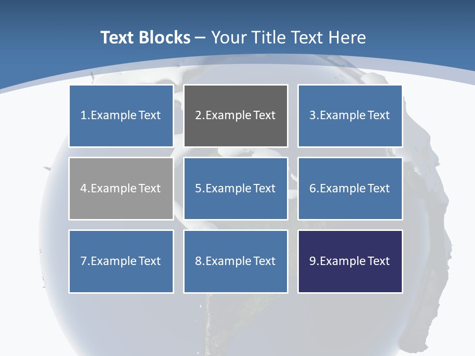 Year Covered Ocean PowerPoint Template