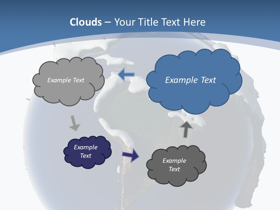 Year Covered Ocean PowerPoint Template