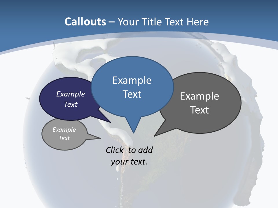 Year Covered Ocean PowerPoint Template