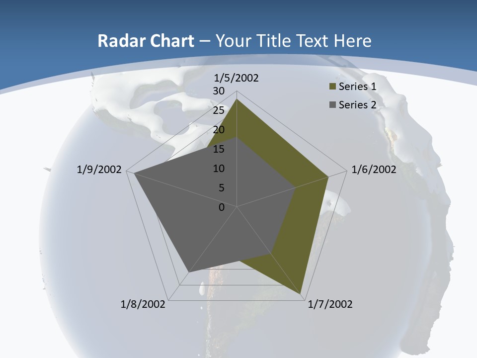 Year Covered Ocean PowerPoint Template