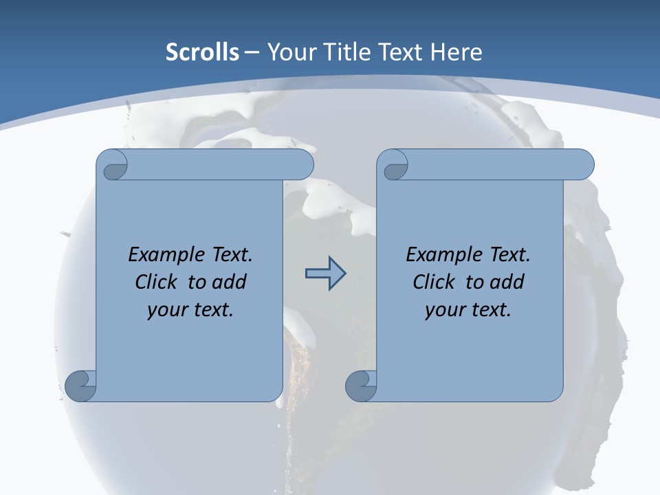 Year Covered Ocean PowerPoint Template