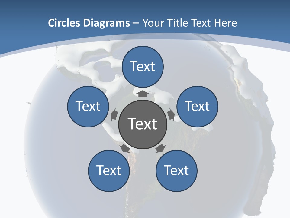 Year Covered Ocean PowerPoint Template