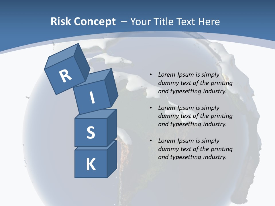 Year Covered Ocean PowerPoint Template