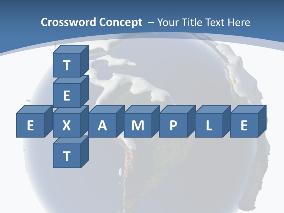 Year Covered Ocean PowerPoint Template