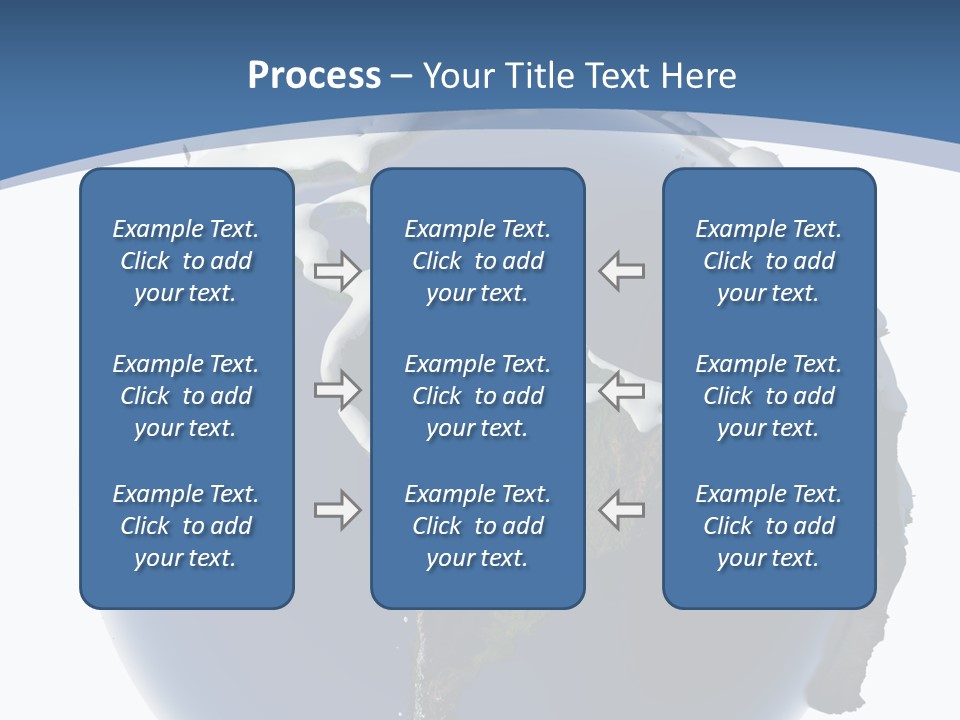 Year Covered Ocean PowerPoint Template