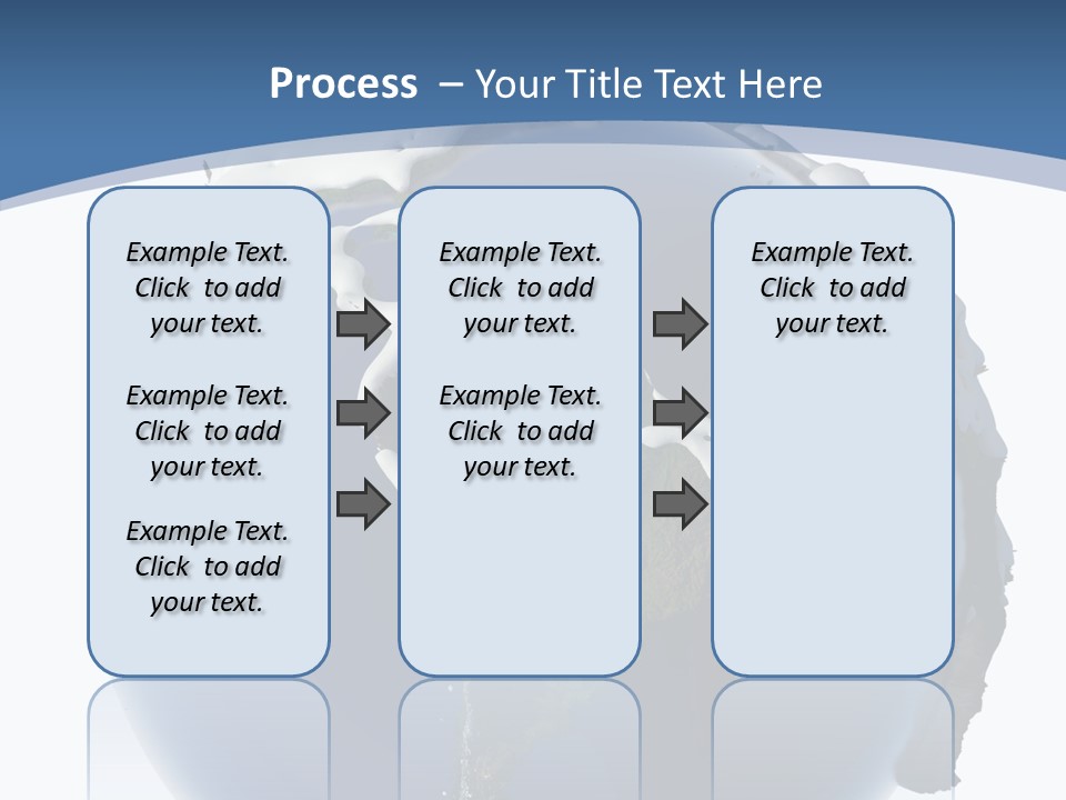 Year Covered Ocean PowerPoint Template