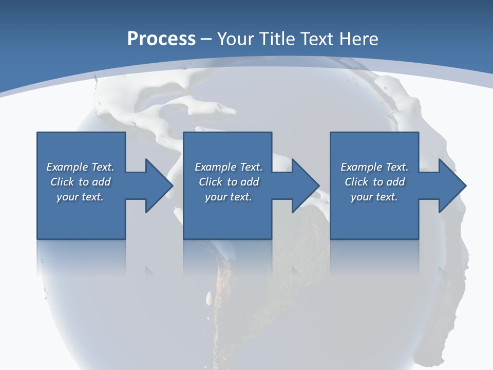 Year Covered Ocean PowerPoint Template