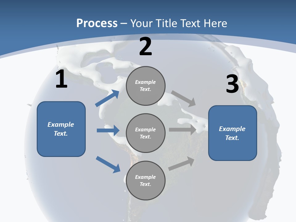Year Covered Ocean PowerPoint Template