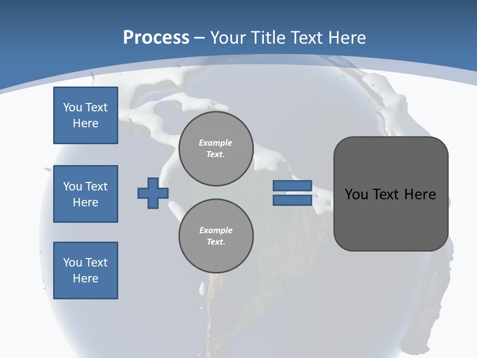Year Covered Ocean PowerPoint Template