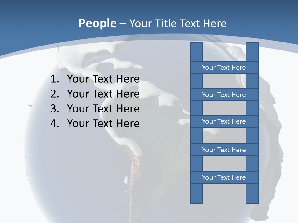 Year Covered Ocean PowerPoint Template