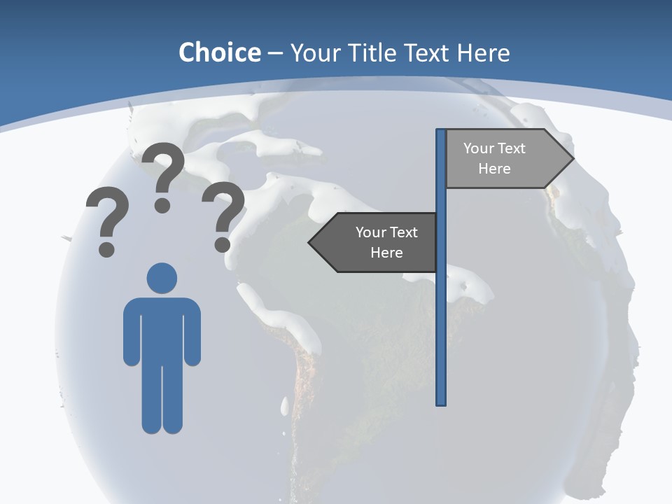 Year Covered Ocean PowerPoint Template