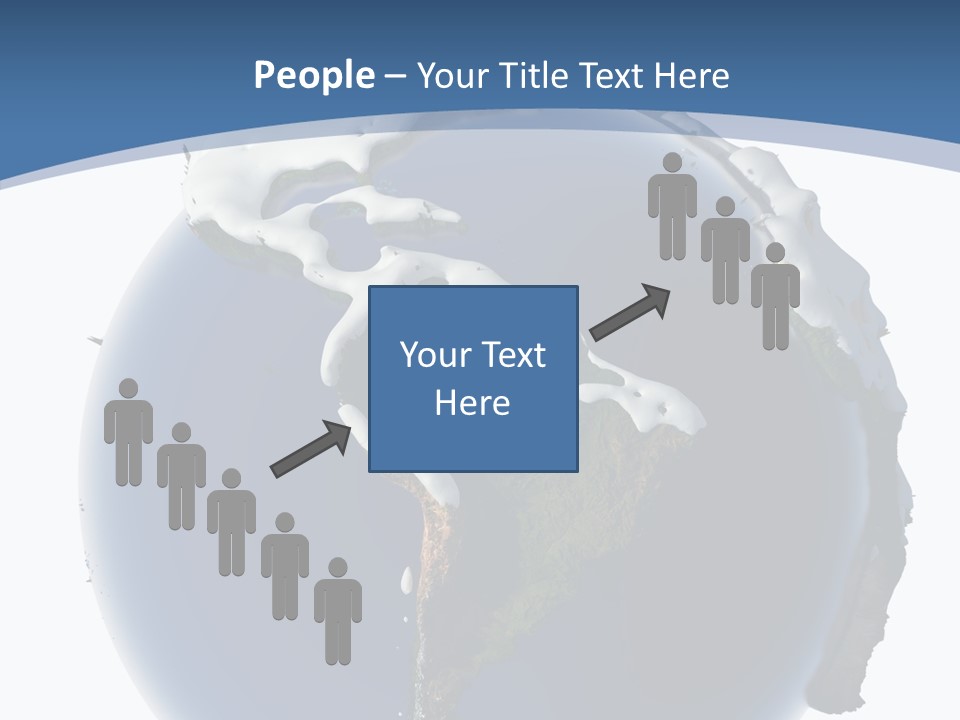 Year Covered Ocean PowerPoint Template