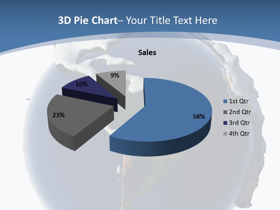 Year Covered Ocean PowerPoint Template