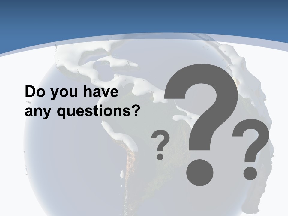 Year Covered Ocean PowerPoint Template