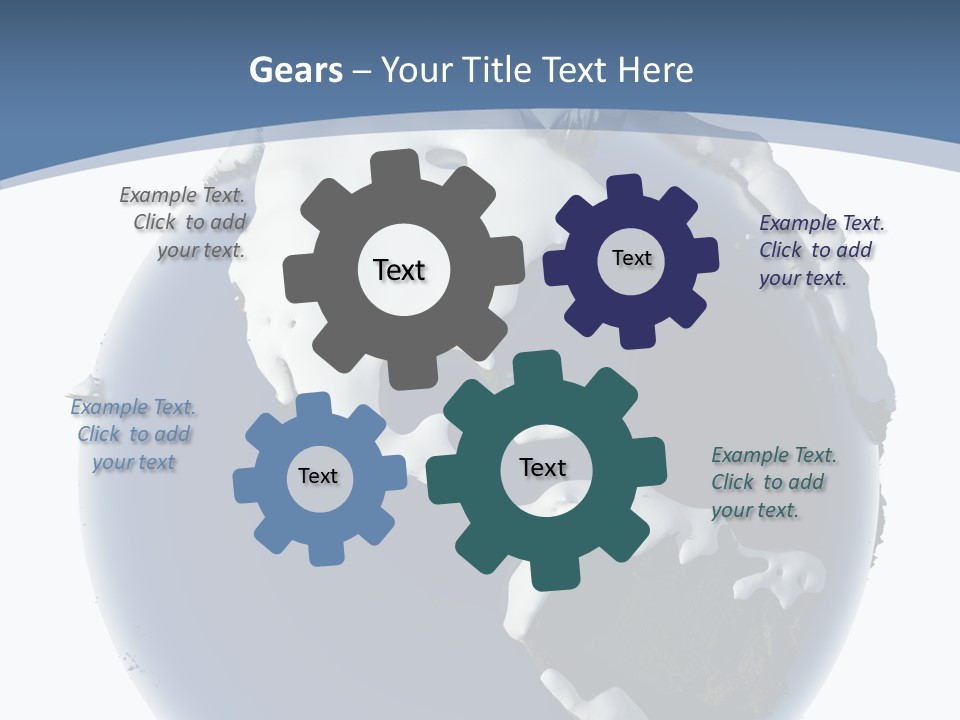 Elevation Weather Christmas PowerPoint Template