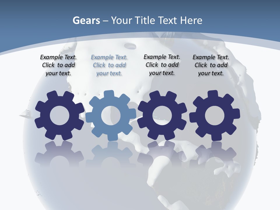 Elevation Weather Christmas PowerPoint Template