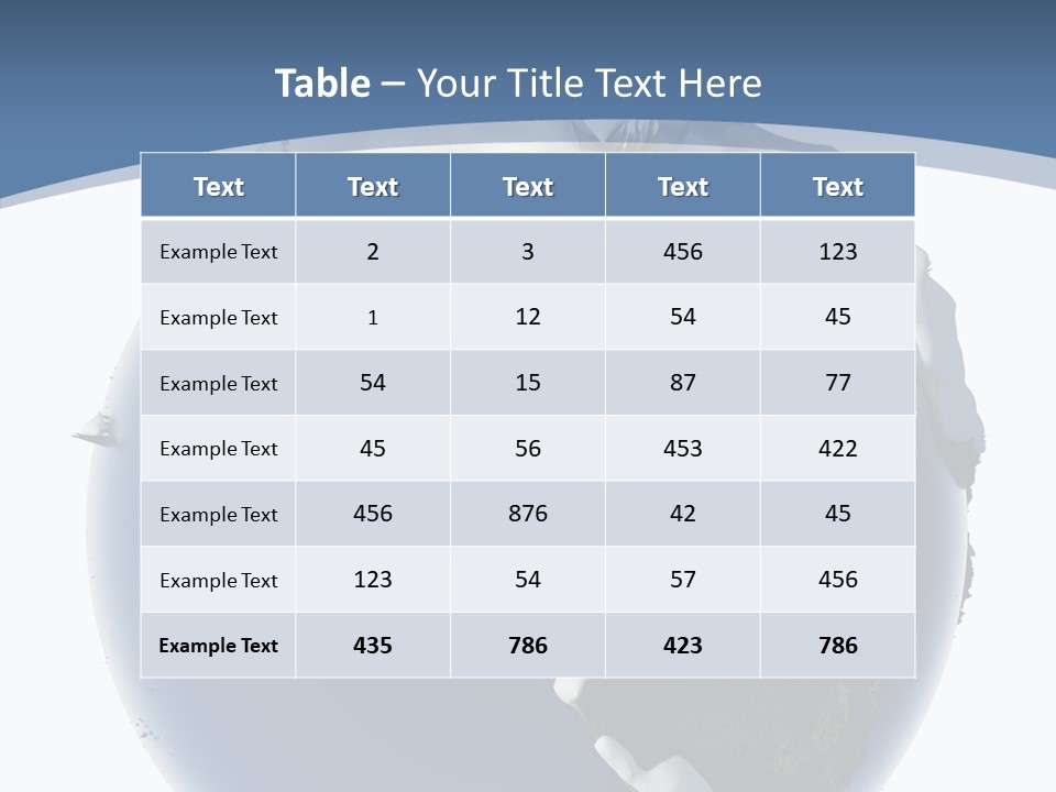 Elevation Weather Christmas PowerPoint Template