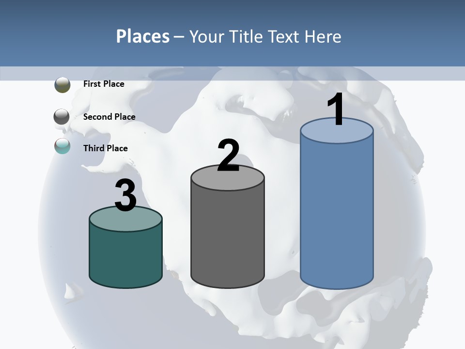Isolated Usa Sea PowerPoint Template