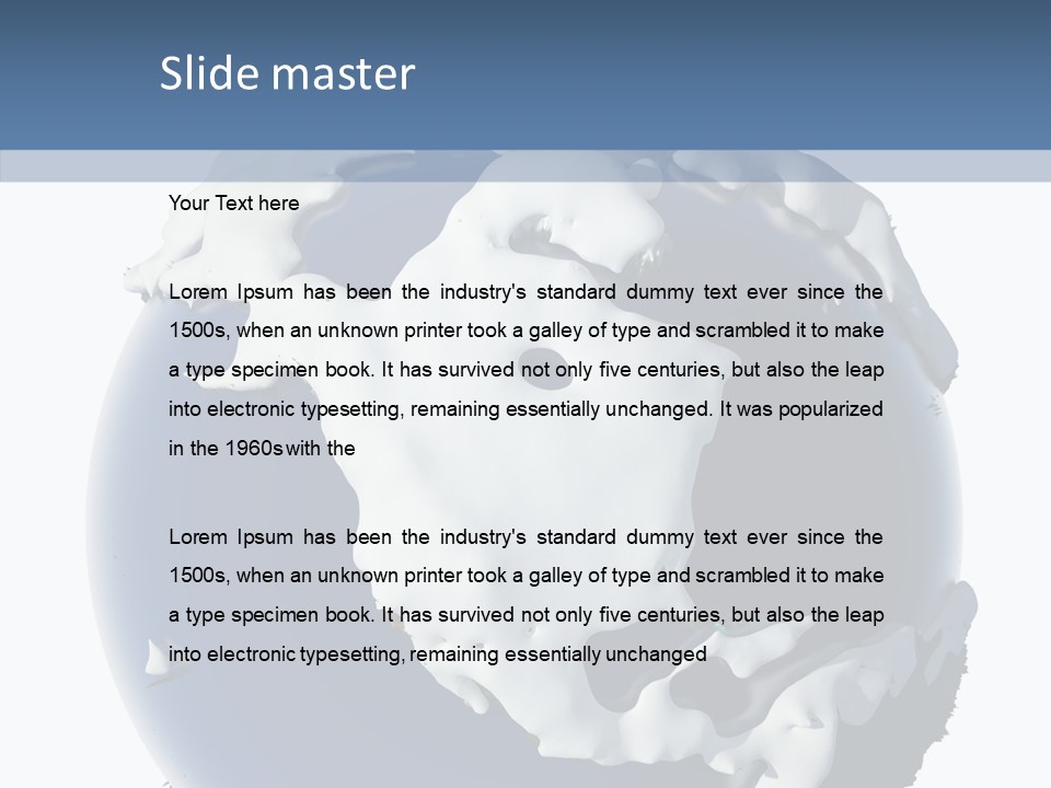 Isolated Usa Sea PowerPoint Template