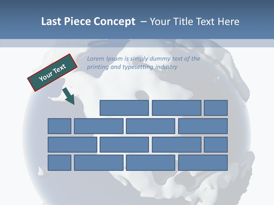 Isolated Usa Sea PowerPoint Template