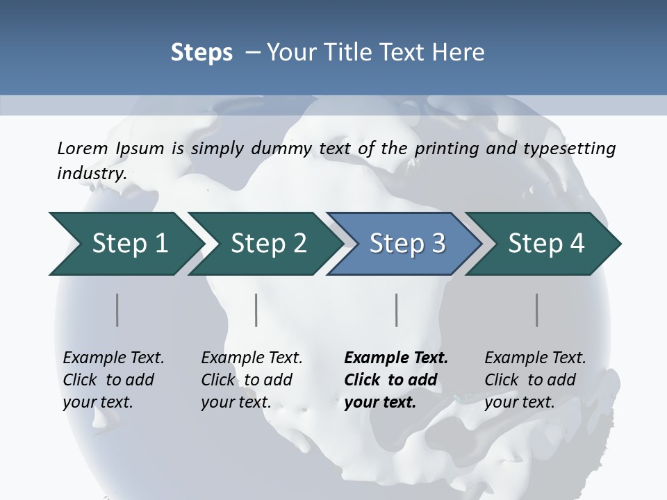 Isolated Usa Sea PowerPoint Template