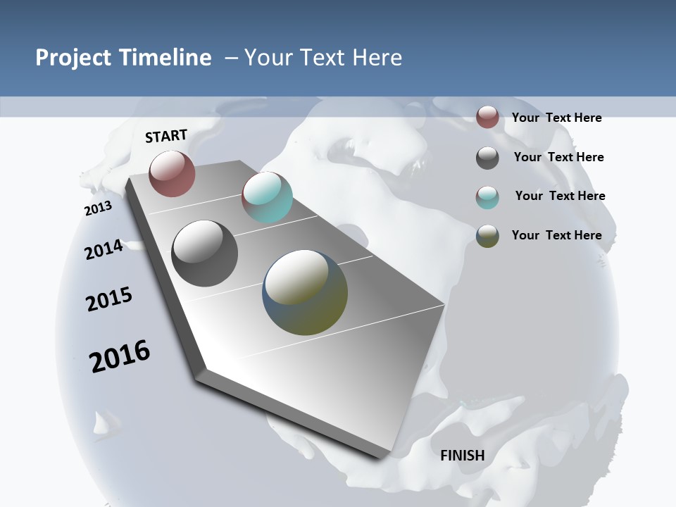 Isolated Usa Sea PowerPoint Template