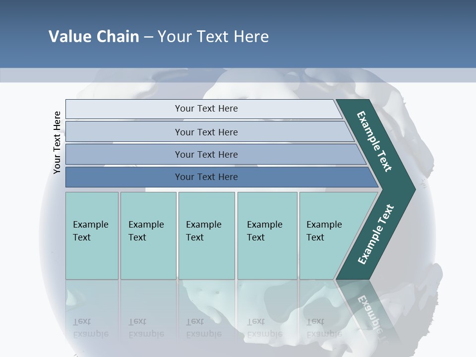 Isolated Usa Sea PowerPoint Template