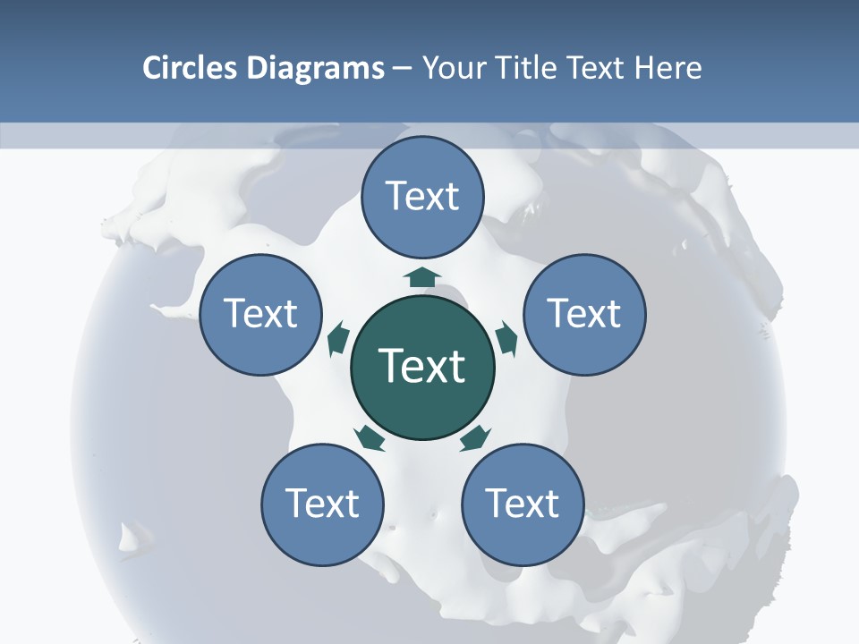 Isolated Usa Sea PowerPoint Template