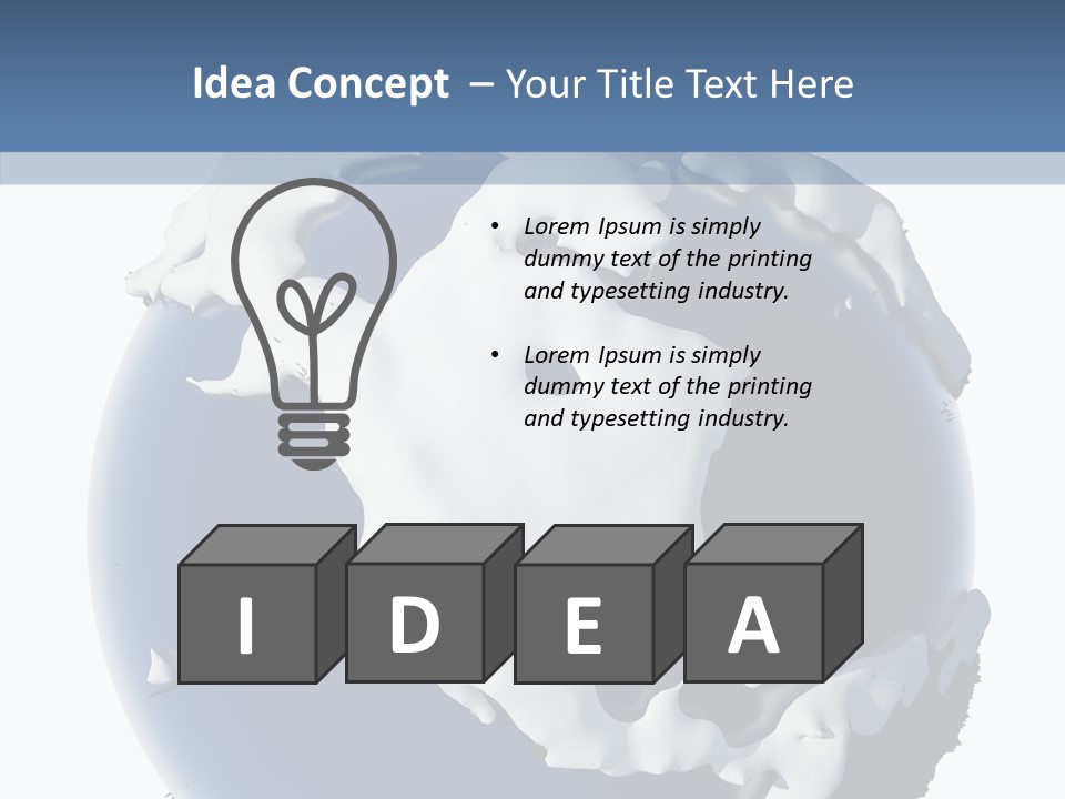 Isolated Usa Sea PowerPoint Template