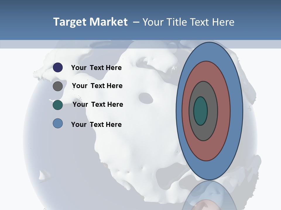 Isolated Usa Sea PowerPoint Template