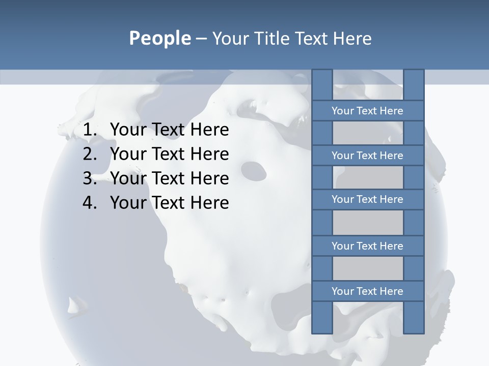 Isolated Usa Sea PowerPoint Template