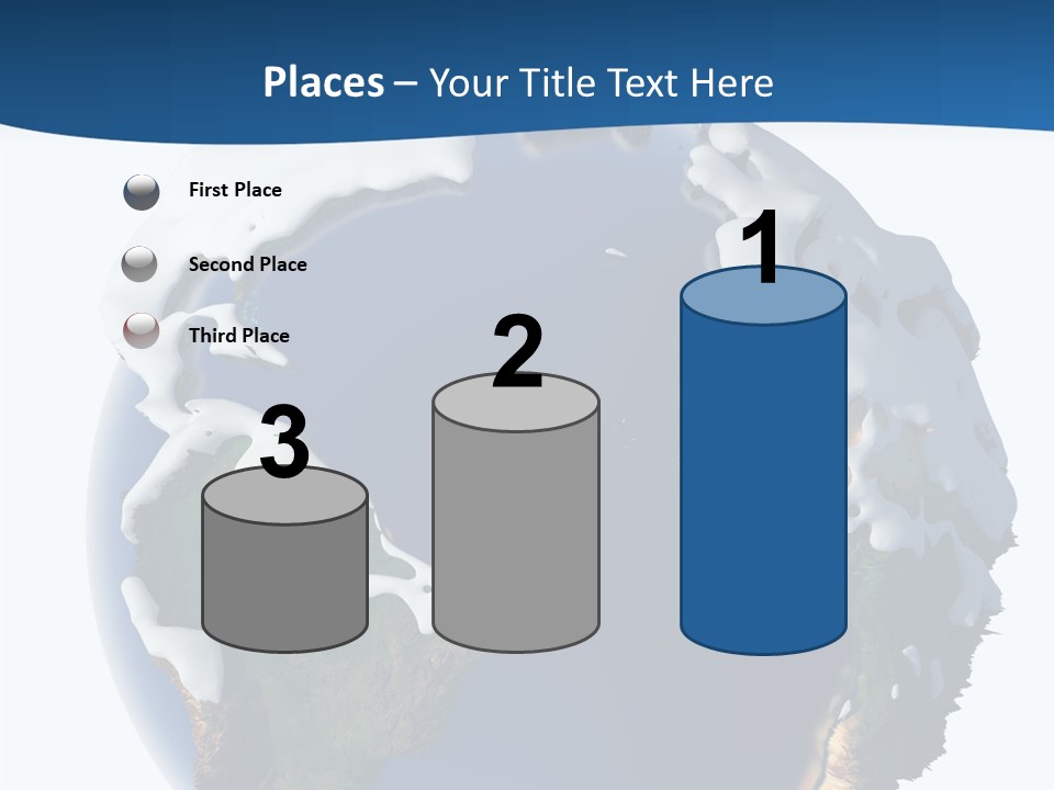 Nature Christmas Isolated PowerPoint Template