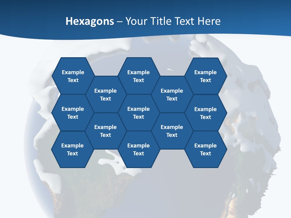 Nature Christmas Isolated PowerPoint Template