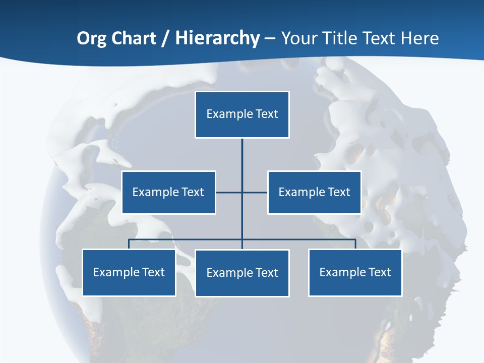 Nature Christmas Isolated PowerPoint Template