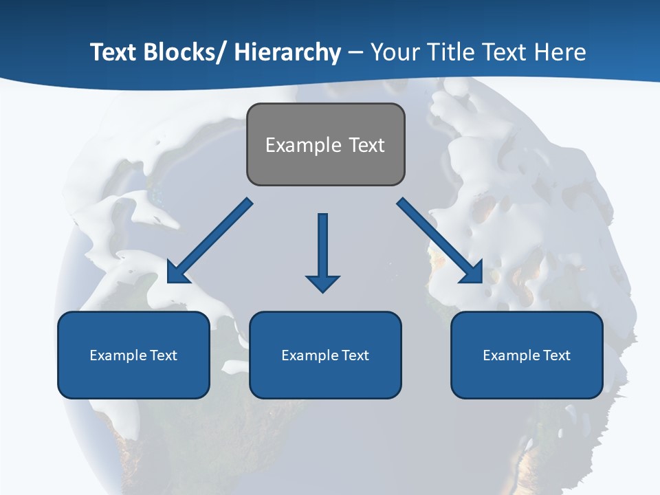 Nature Christmas Isolated PowerPoint Template