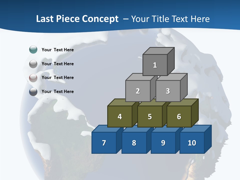 Nature Christmas Isolated PowerPoint Template