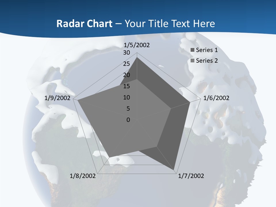 Nature Christmas Isolated PowerPoint Template