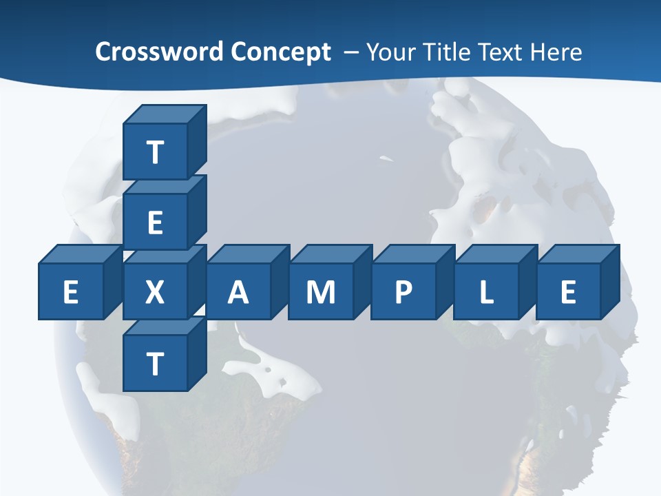 Nature Christmas Isolated PowerPoint Template