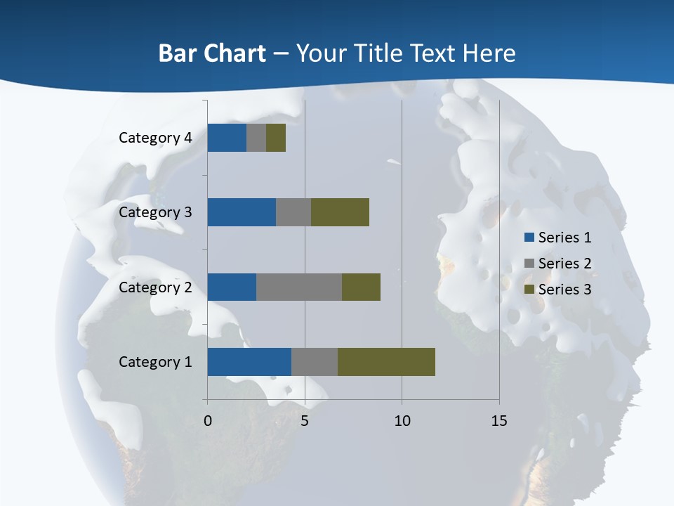 Nature Christmas Isolated PowerPoint Template